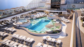 Oceania Cruises Vista Pool Deck Foto Oceania Cruises